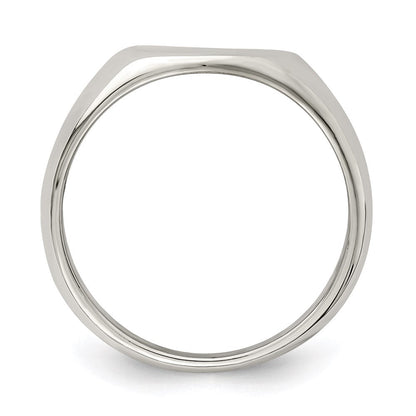 Sterlingsilber Herz Siegel Ring
