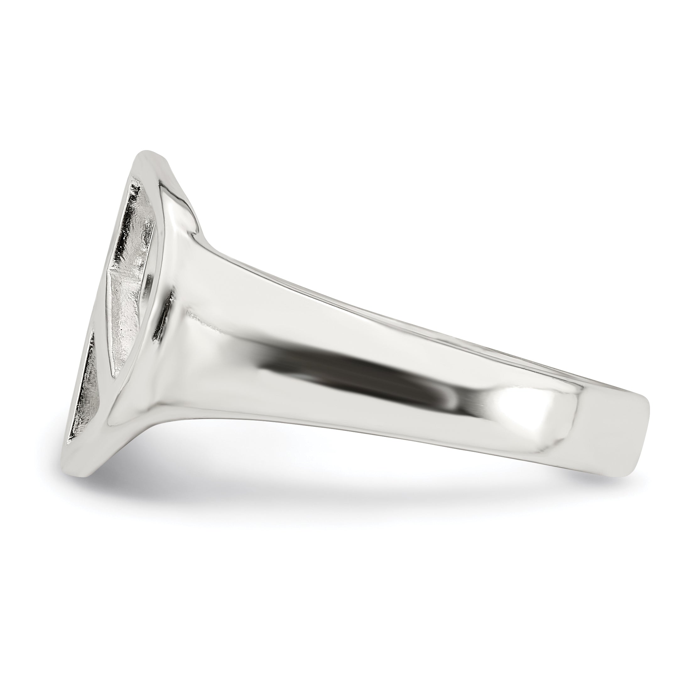 Sterlingsilber Frieden Zeichen Ring