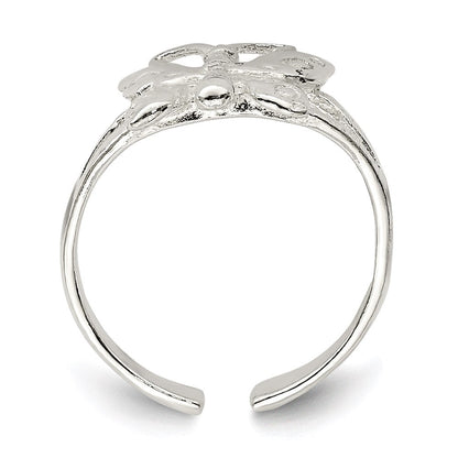 Sterlingsilber Poliert Fantasie Zehenring