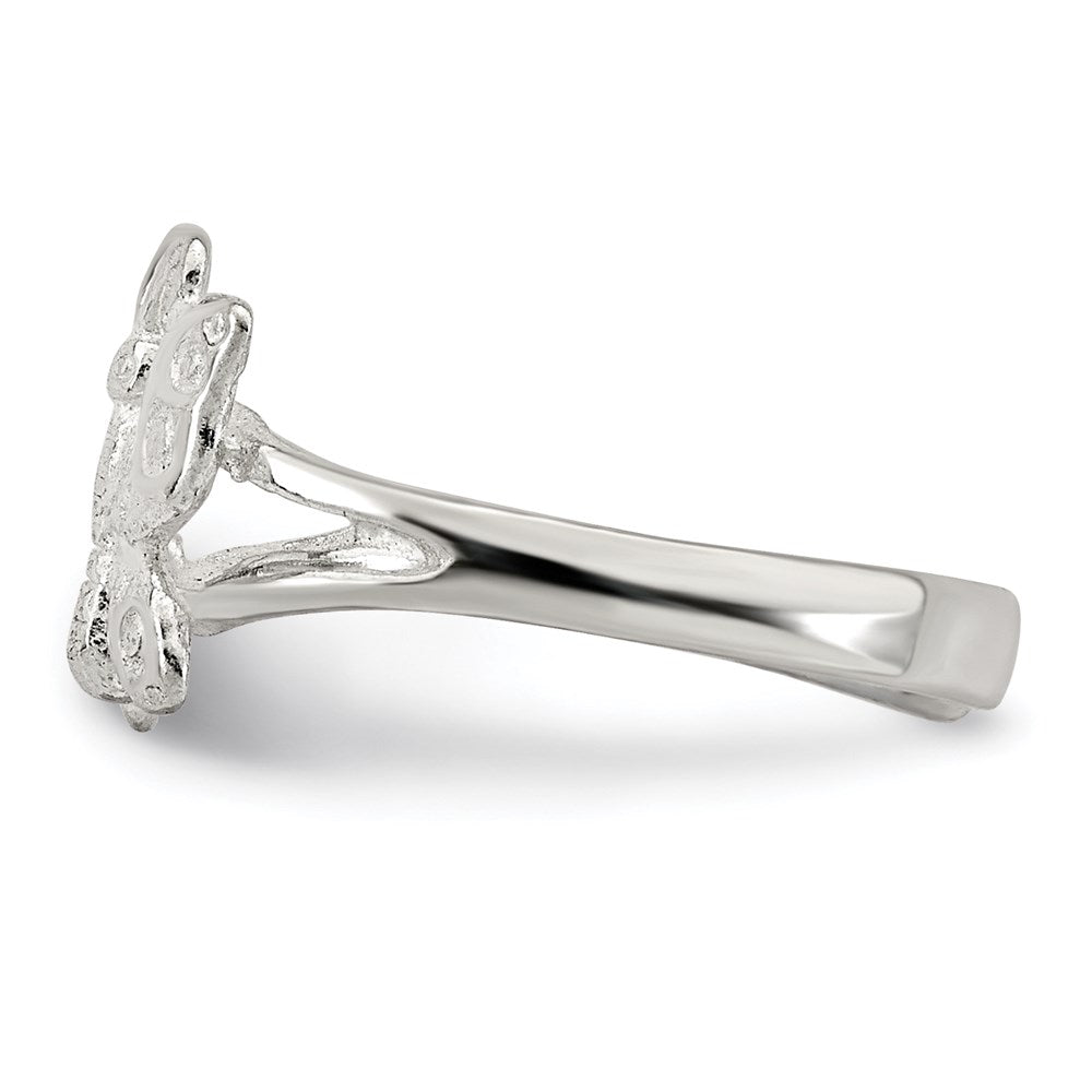 Sterlingsilber Poliert Fantasie Zehenring