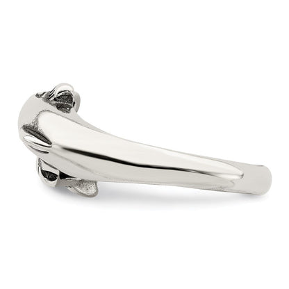 Sterlingsilber Delfin Ring