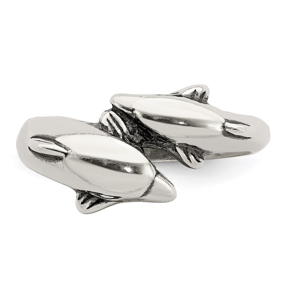 Sterlingsilber Delfin Ring