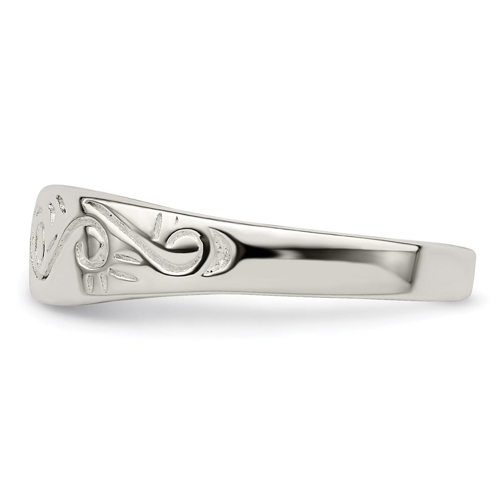 Sterlingsilber Wirbel Ring