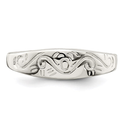 Sterlingsilber Wirbel Ring