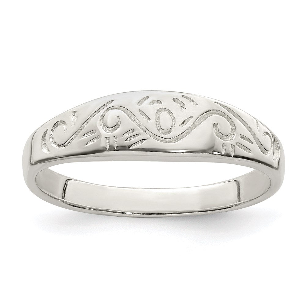 Sterlingsilber Wirbel Ring