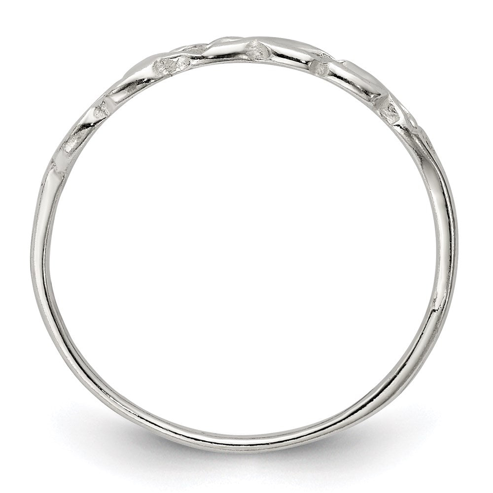 Sterlingsilber Herz Ring