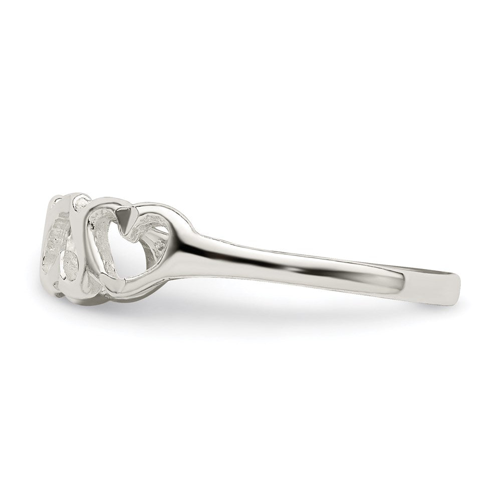 Sterlingsilber Herz Ring