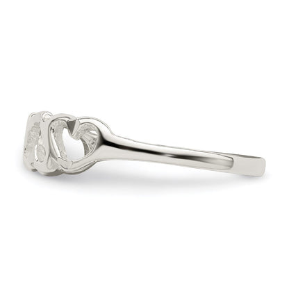 Sterlingsilber Herz Ring