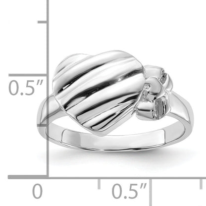 Sterlingsilber Herz Ring