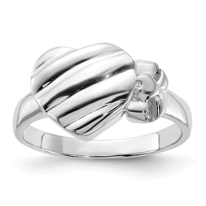 Sterlingsilber Herz Ring