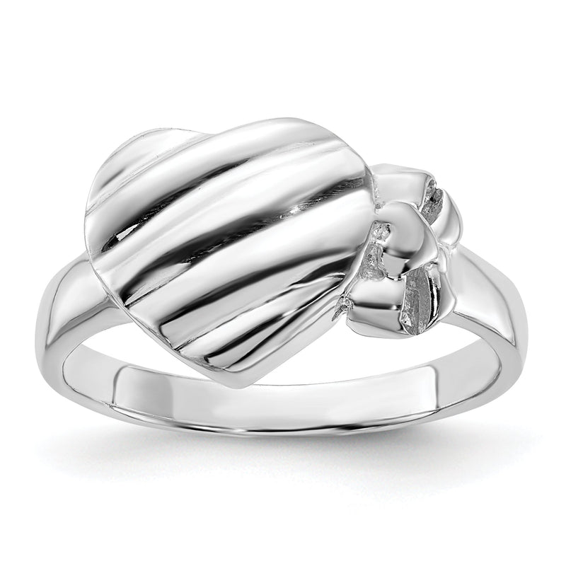 Sterlingsilber Herz Ring
