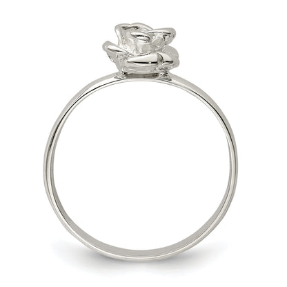Sterlingsilber 8mm Rose Ring