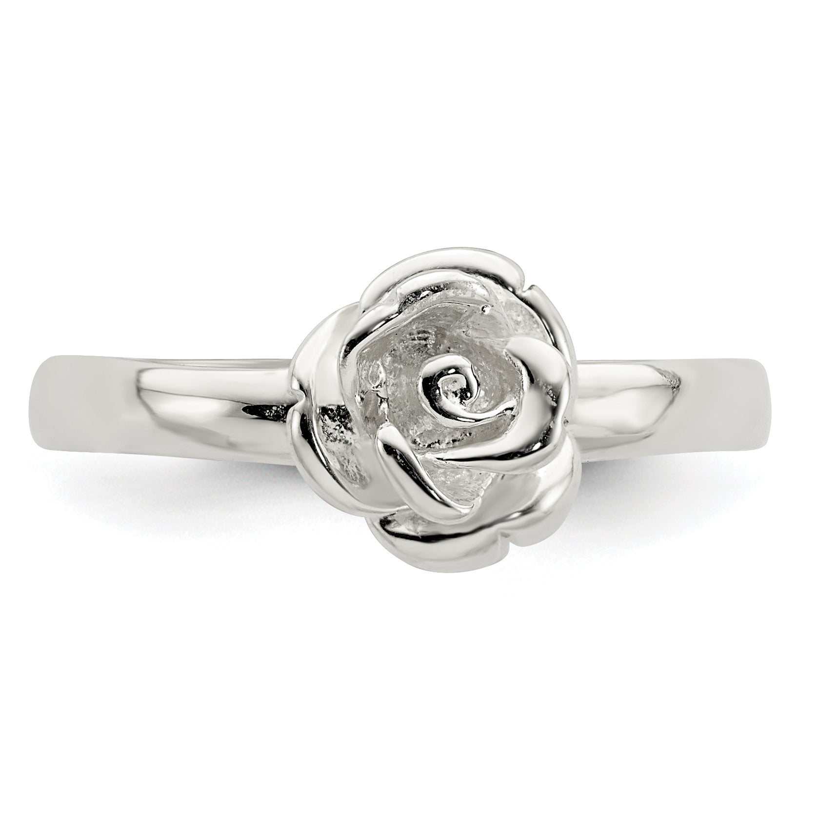 Sterlingsilber 8mm Rose Ring