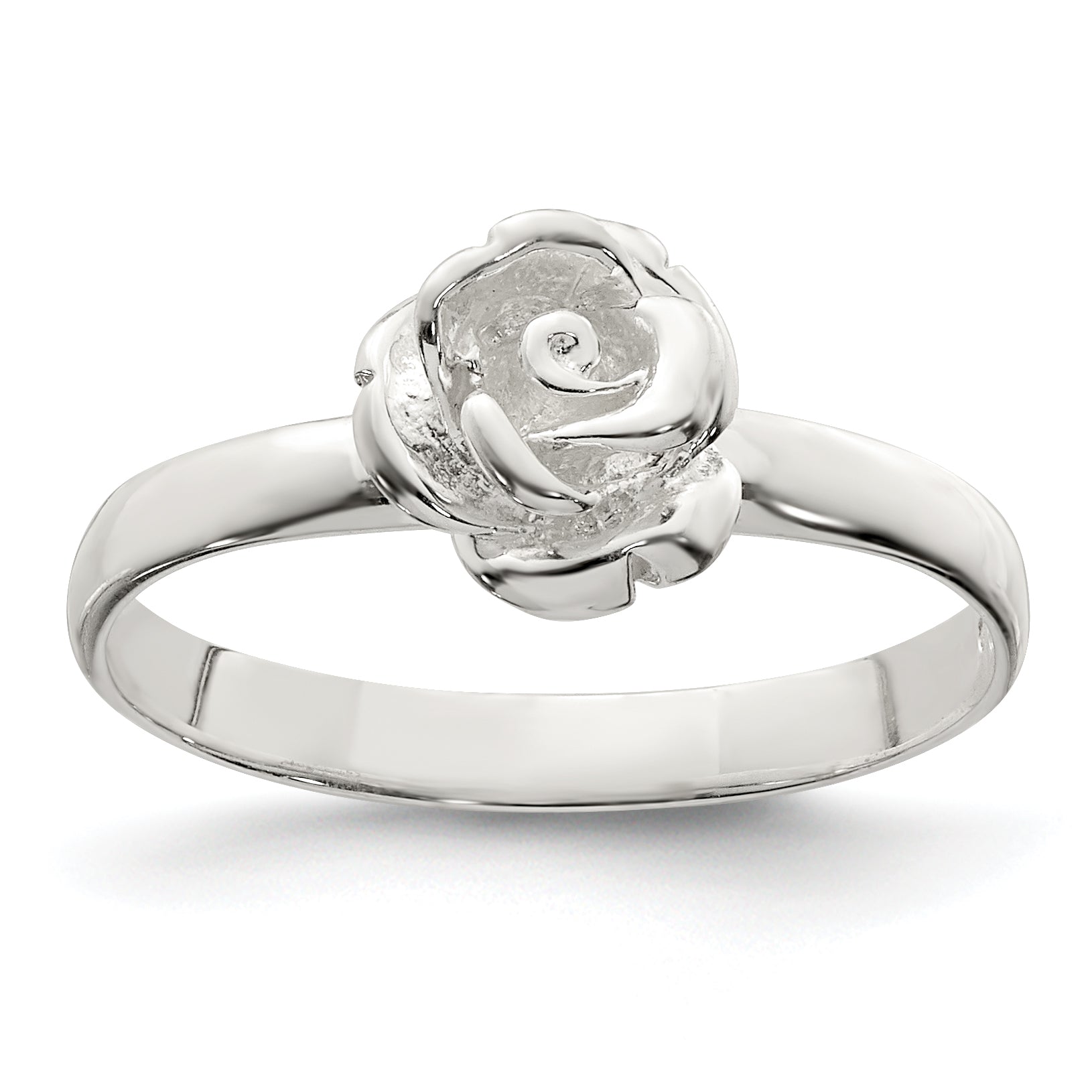 Sterlingsilber 8mm Rose Ring