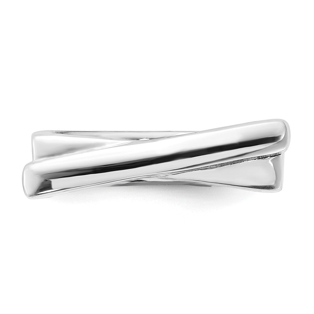 Sterlingsilber Flach Oberteil Ring