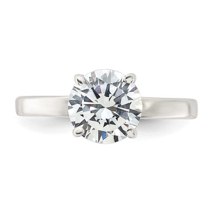Sterlingsilber Poliert Zirkonia Ring
