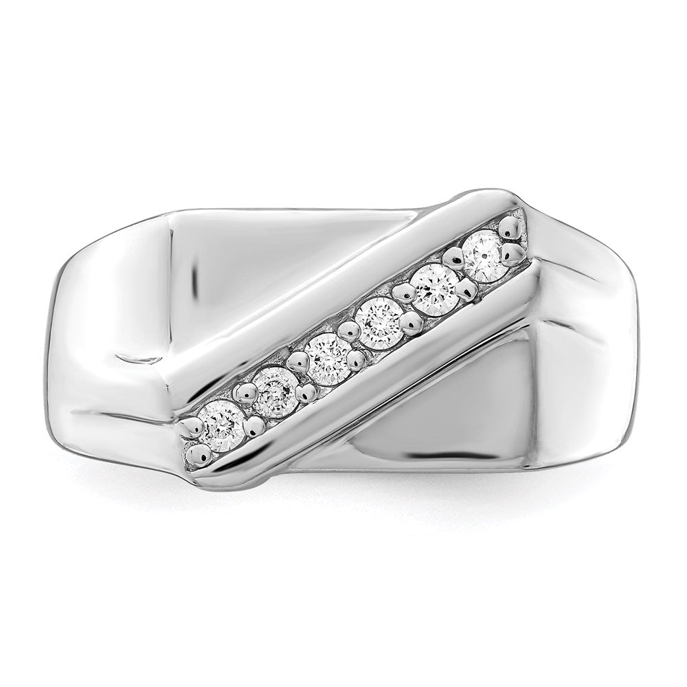 Sterlingsilber Rhodiniert Fantasie Zirkonia Ring
