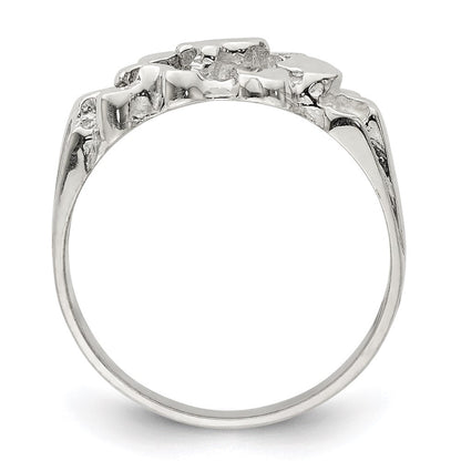Sterlingsilber Woman Nugget Ring