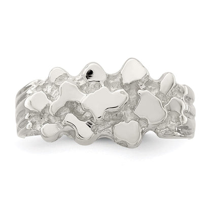 Sterlingsilber Woman Nugget Ring