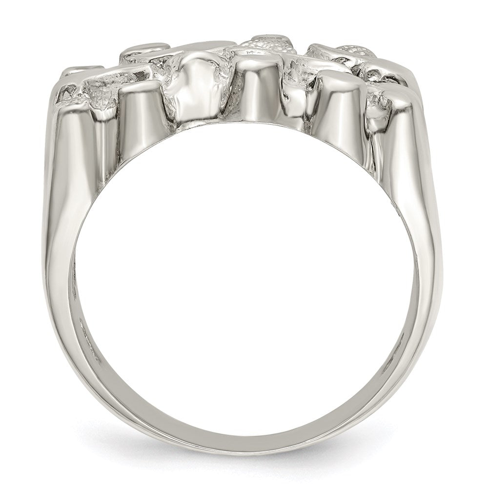 Sterlingsilber Woman Nugget Ring