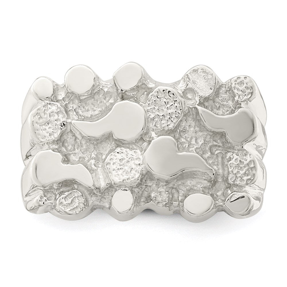 Sterlingsilber Woman Nugget Ring