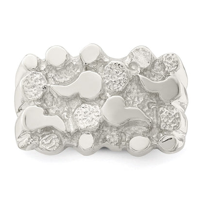 Sterlingsilber Woman Nugget Ring