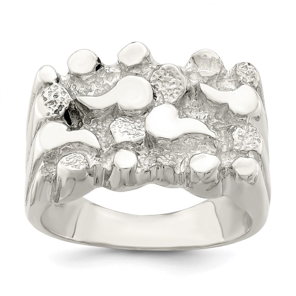 Sterlingsilber Woman Nugget Ring