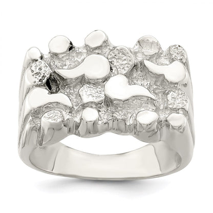 Sterlingsilber Woman Nugget Ring