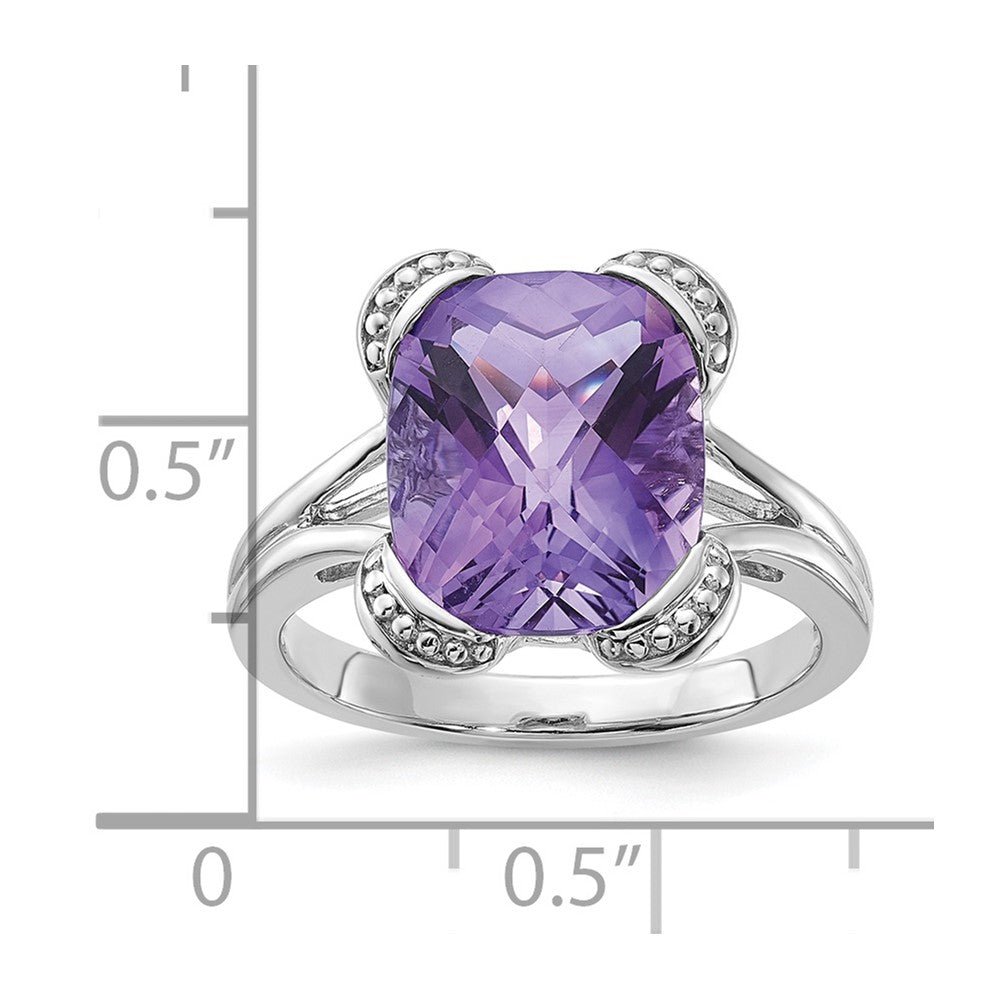 Sterlingsilber Amethyst Ring