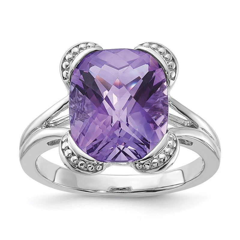 Sterlingsilber Amethyst Ring