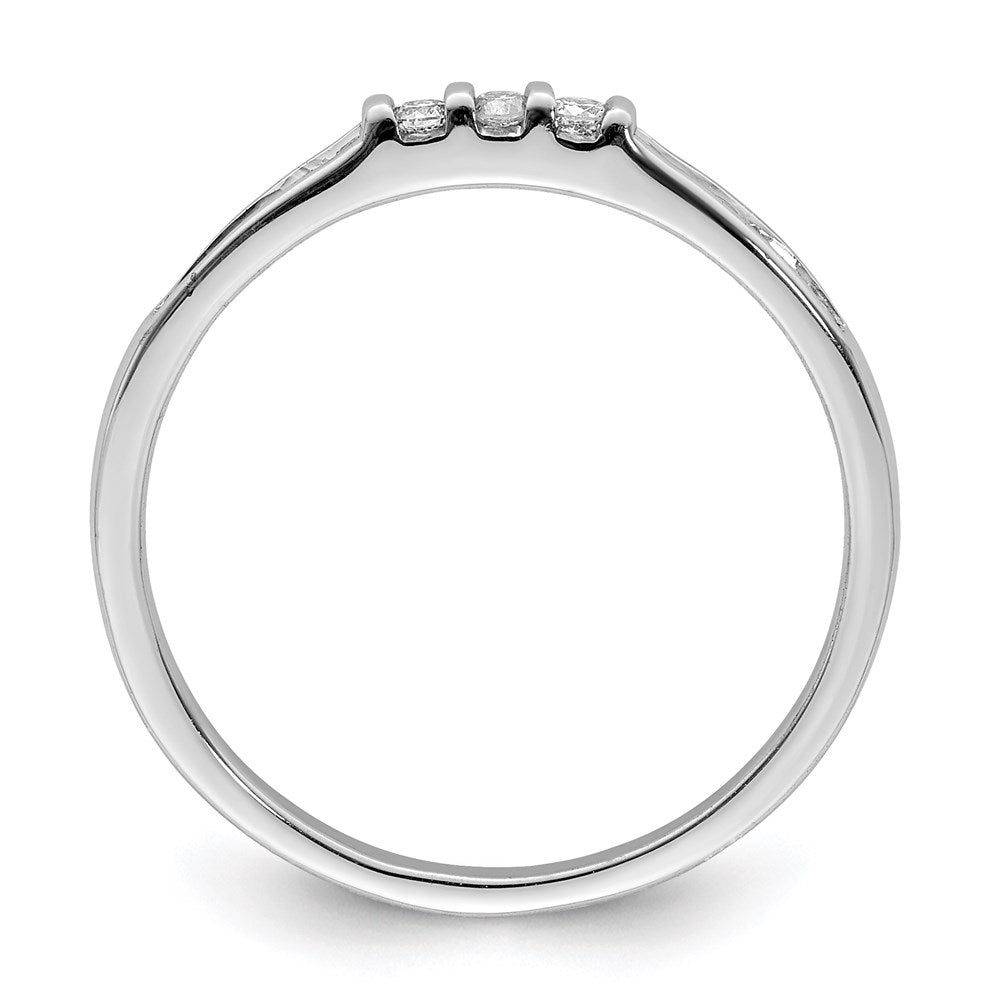 Sterlingsilber Rhodiniert Diamant Ring