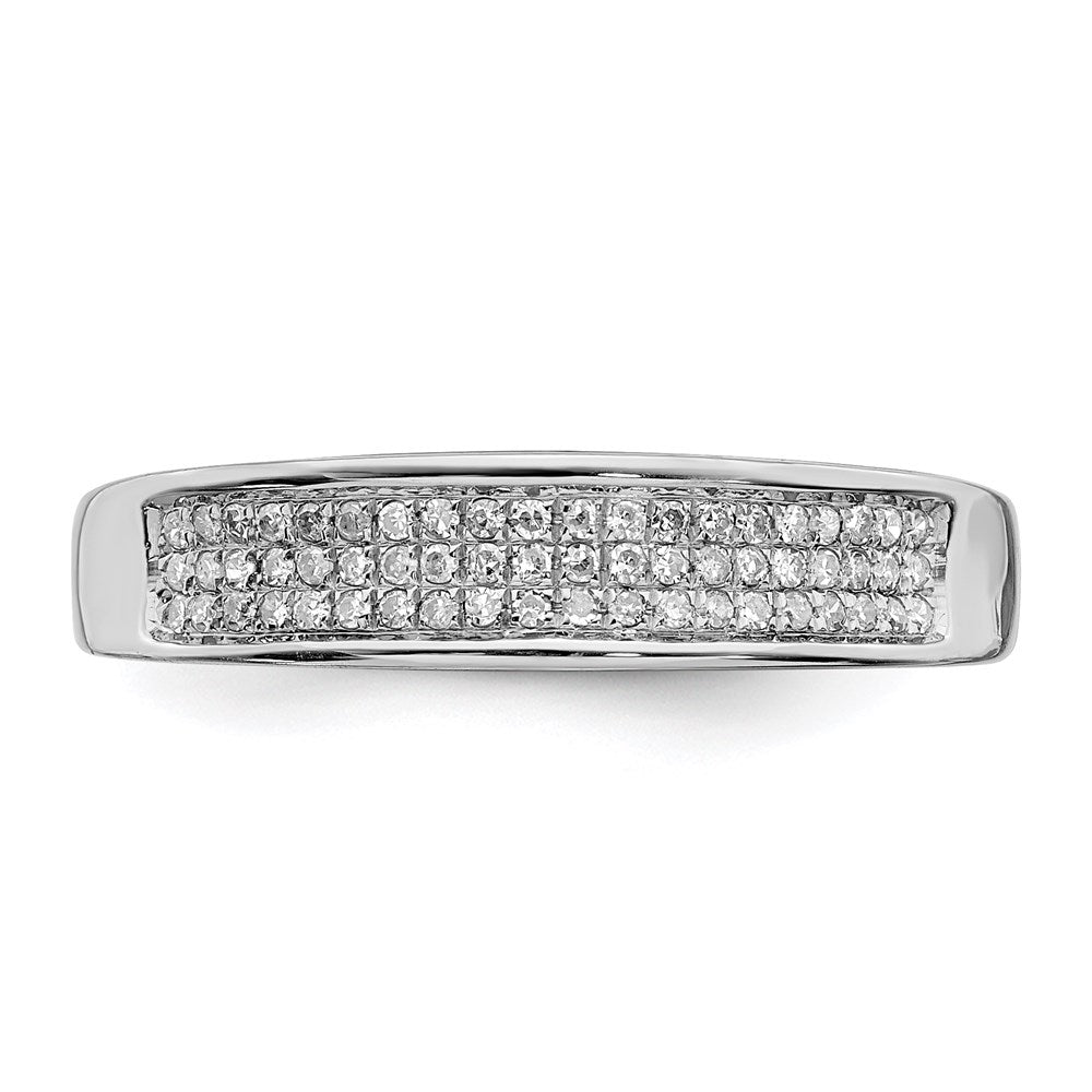 Sterlingsilber Rhodiniert Diamant Damen Ring
