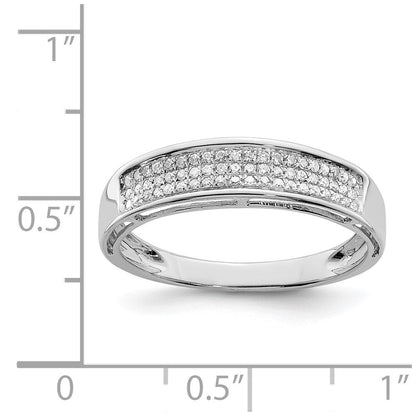 Sterlingsilber Rhodiniert Diamant Damen Ring