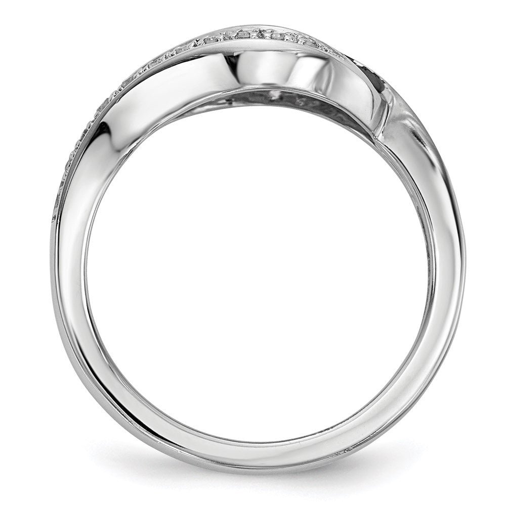 Sterlingsilber Blau Diamant Fantasie Marquise Ring