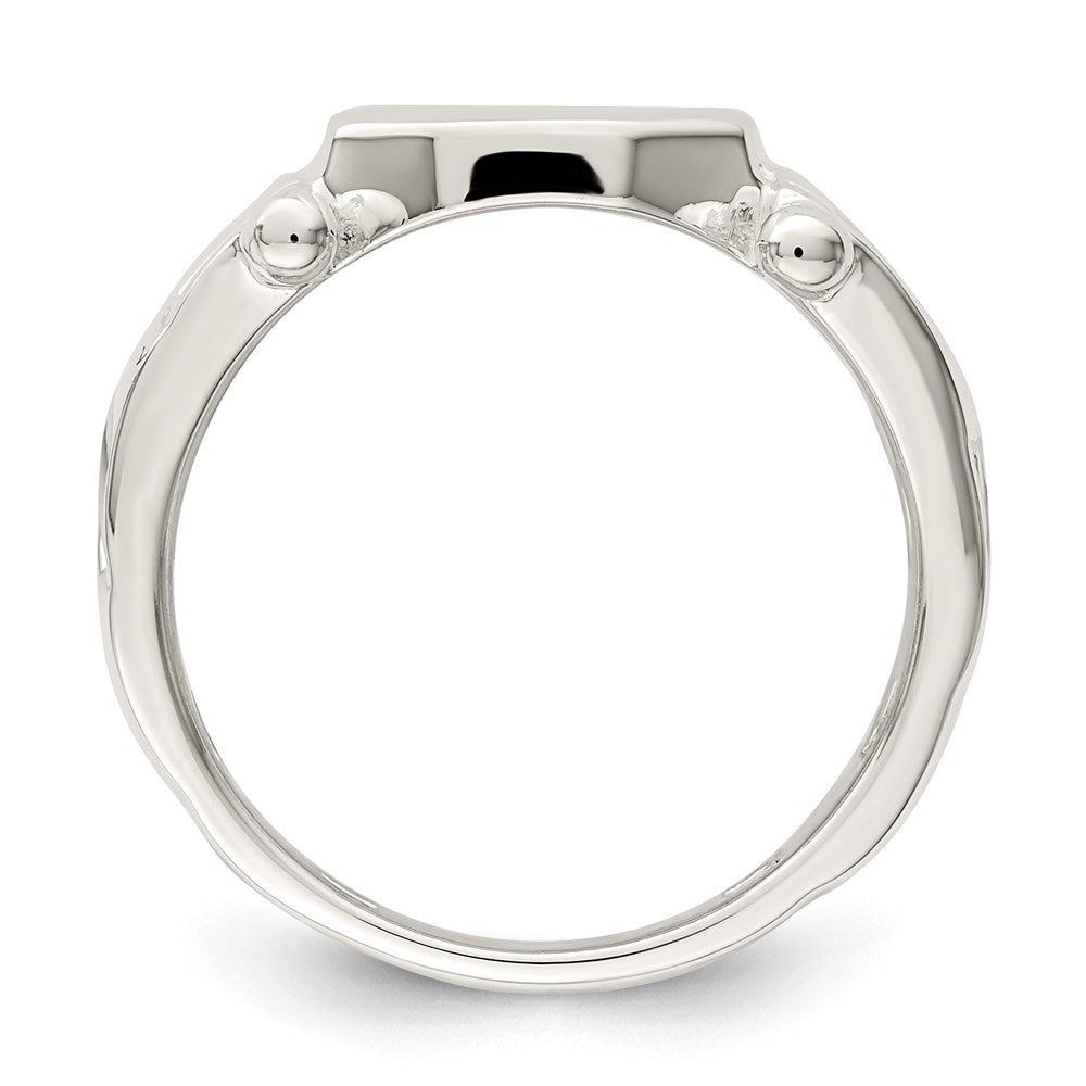 Sterlingsilber Fantasie Siegel Ring (size 8 Nur)