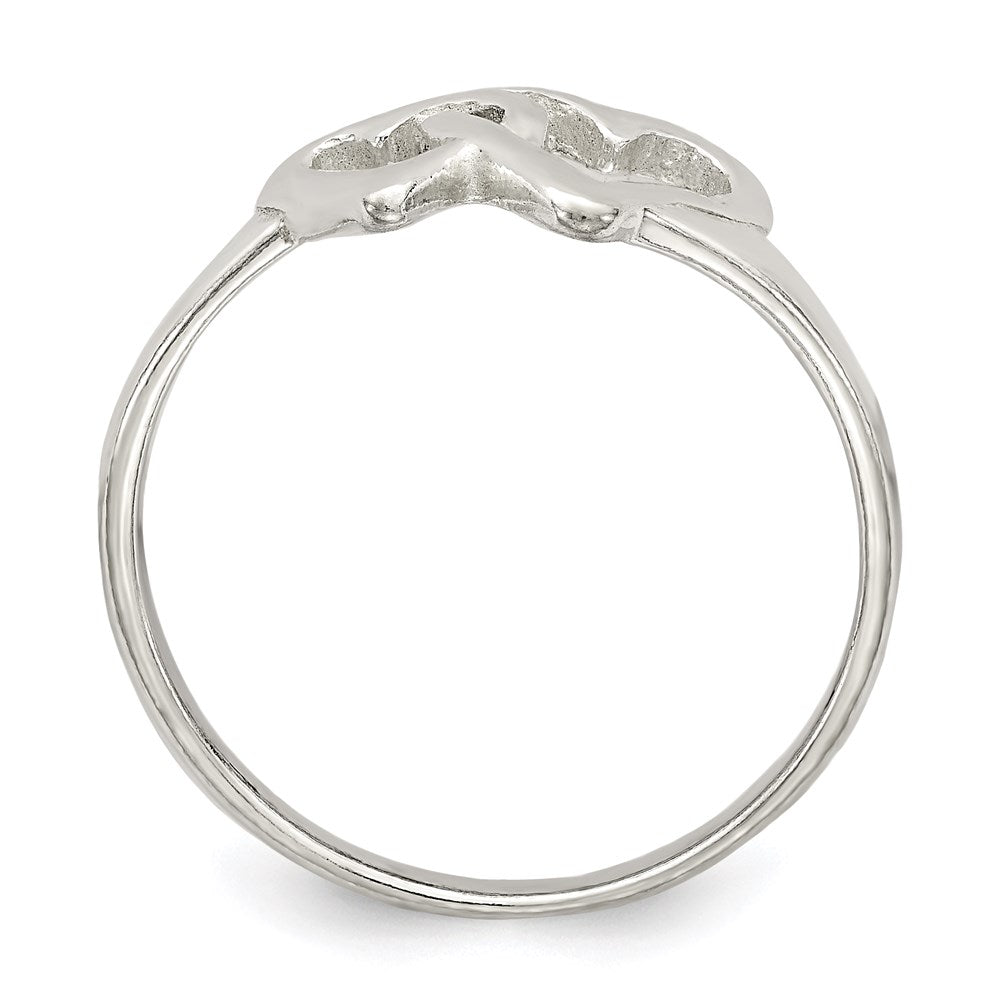 Sterlingsilber Herz Ring