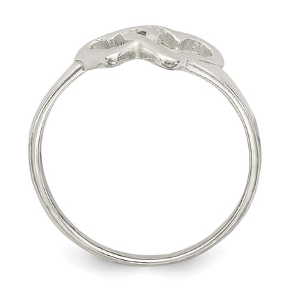 Sterlingsilber Herz Ring