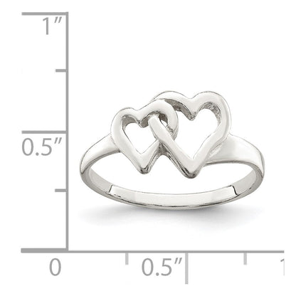 Sterlingsilber Herz Ring