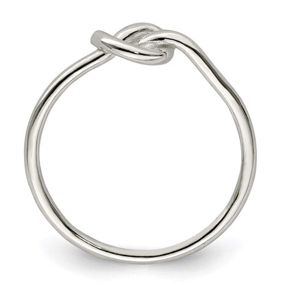 Sterlingsilber Poliert Knoten Ring