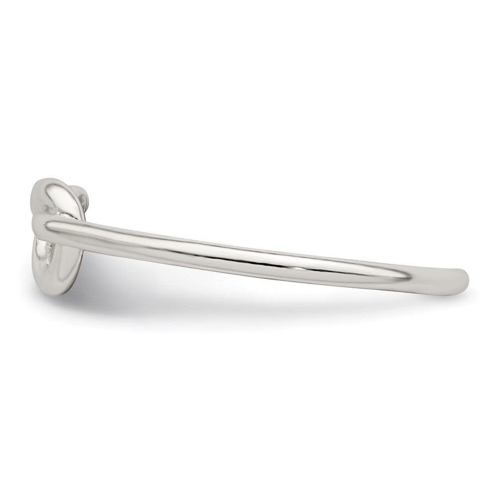 Sterlingsilber Poliert Knoten Ring
