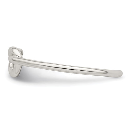 Sterlingsilber Poliert Knoten Ring