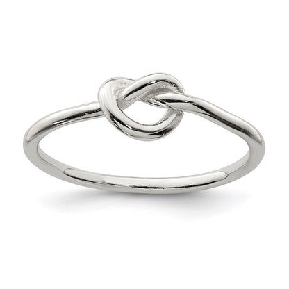 Sterlingsilber Poliert Knoten Ring