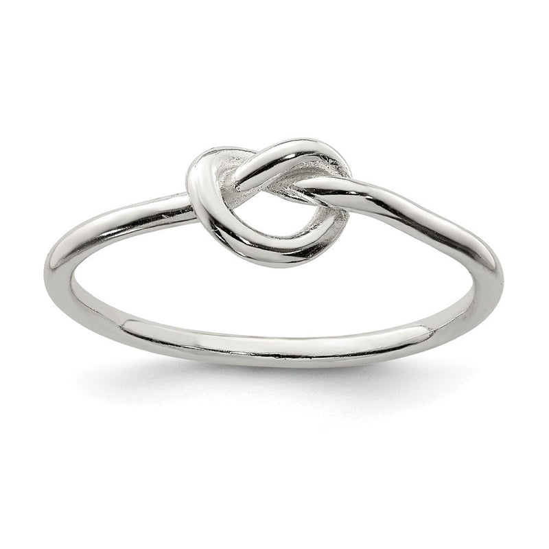 Sterlingsilber Poliert Knoten Ring