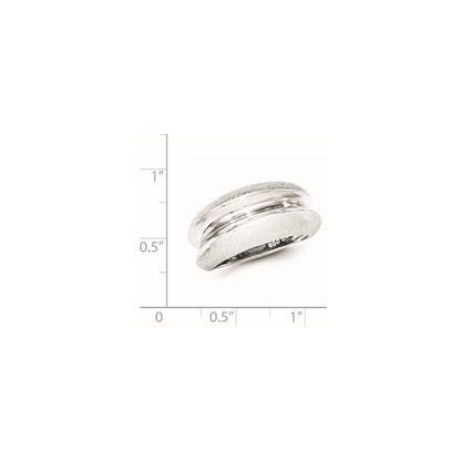 Sterlingsilber Poliert & Satiniert Ring
