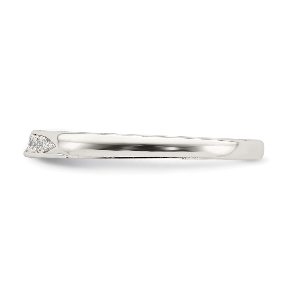 Sterlingsilber Zirkonia Ring