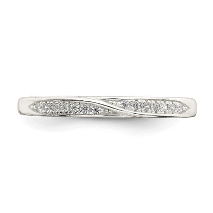 Sterlingsilber Zirkonia Ring