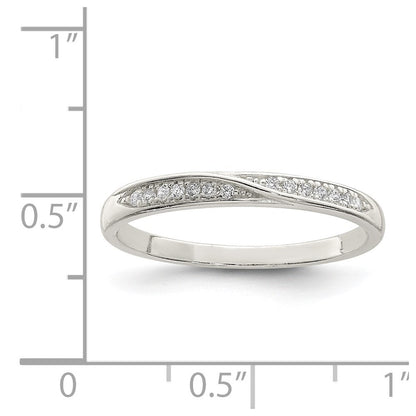 Sterlingsilber Zirkonia Ring