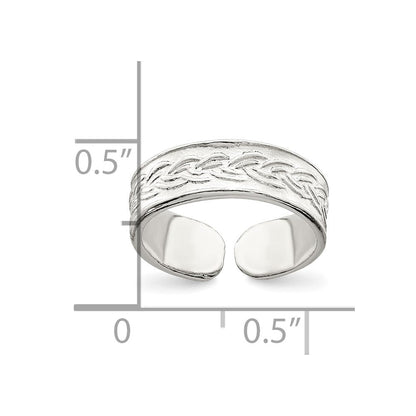 Sterlingsilber Zehenring