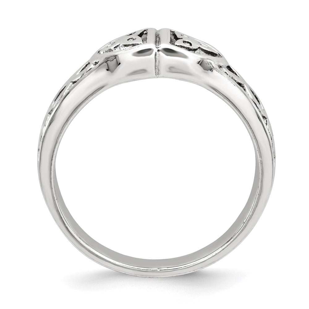 Sterlingsilber Poliert Fantasie Ring