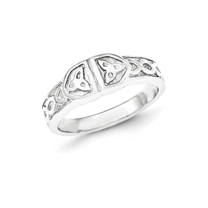 Sterlingsilber Poliert Fantasie Ring